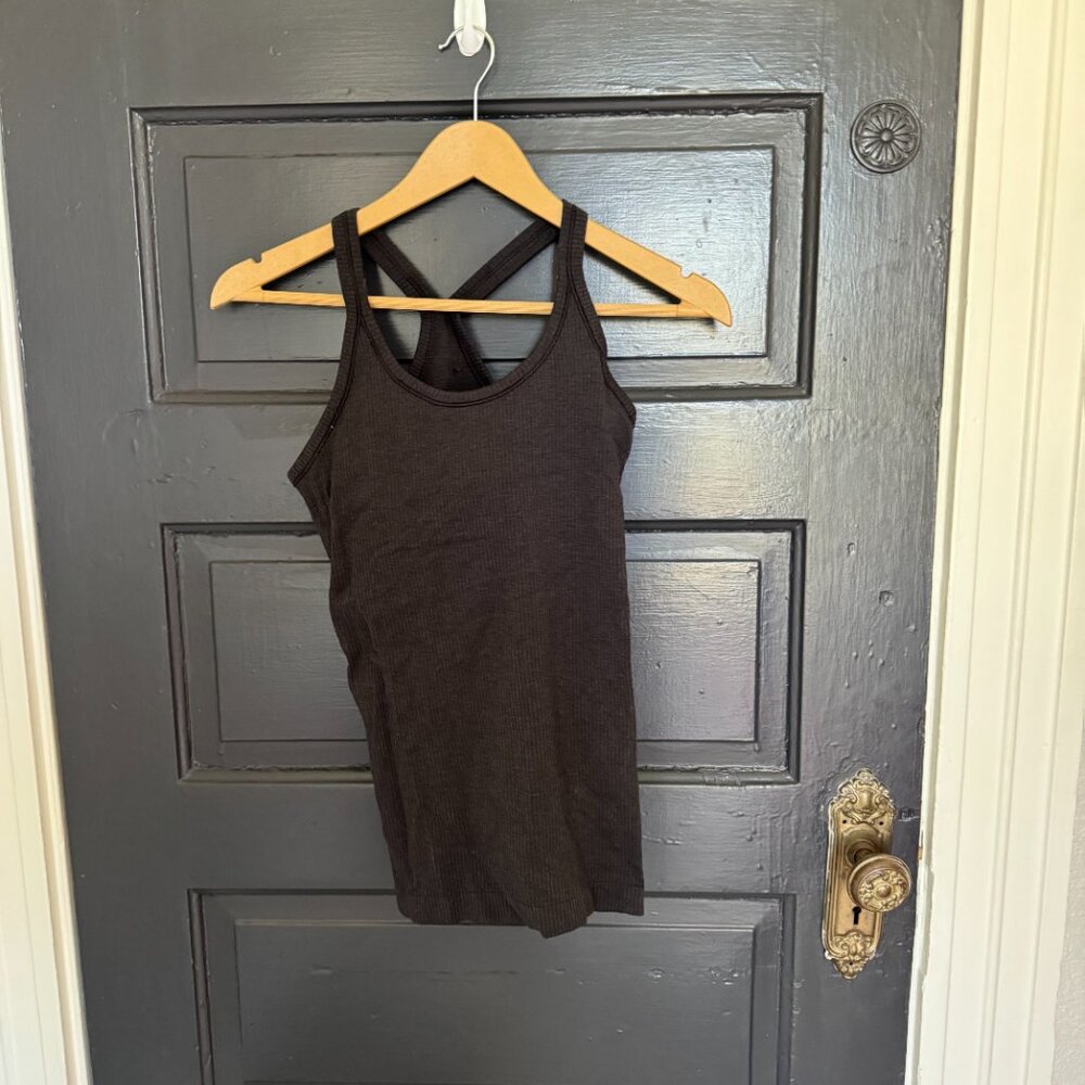 Lululemon Ebb to Street Black Tank